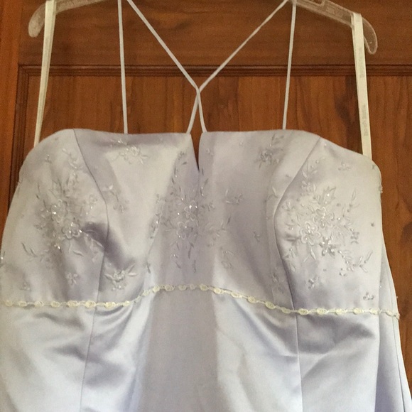 David’s Bridal, Evening Dress, Beaded, Lavender. - Picture 3 of 8